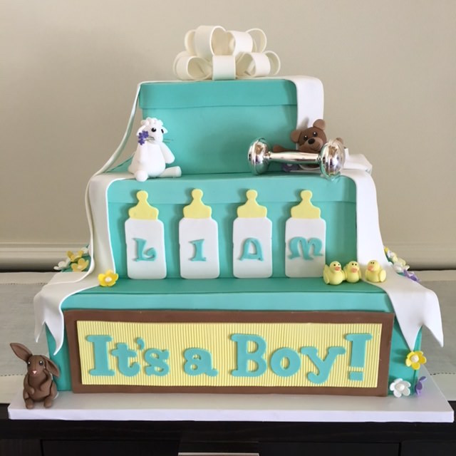Baby Shower Cake – Its a Boy!