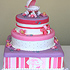 Baby Carriage Shower Cake