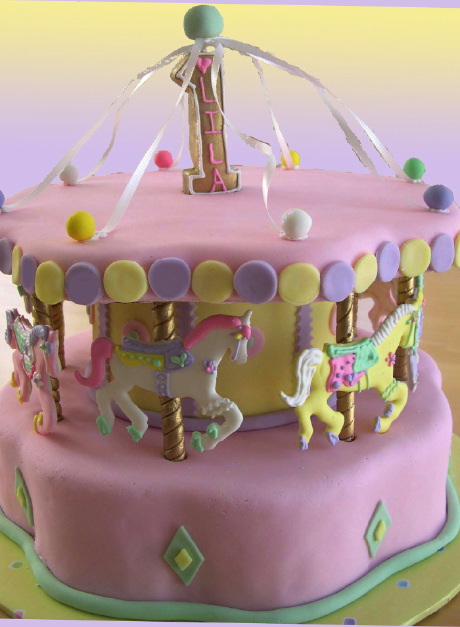 Carousel Cake