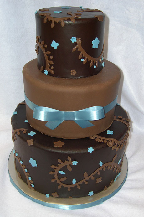 Chocolate Wedding Cake