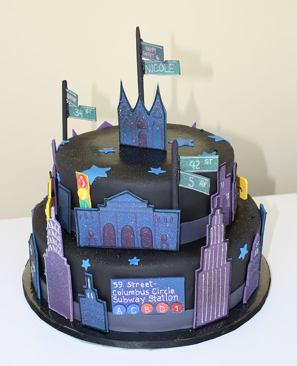 City Lights Cake