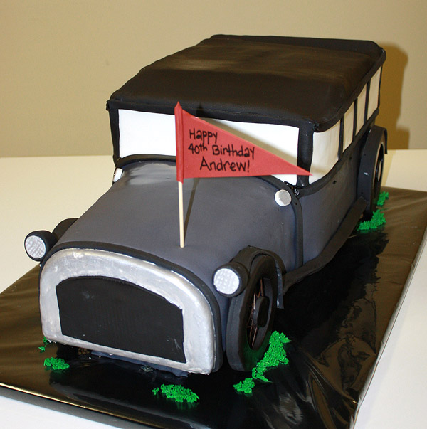 Classic Car Cake