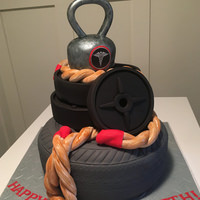 Crossfit Birthday Cake
