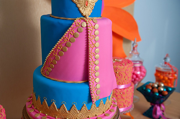 Exotic Wedding Cake