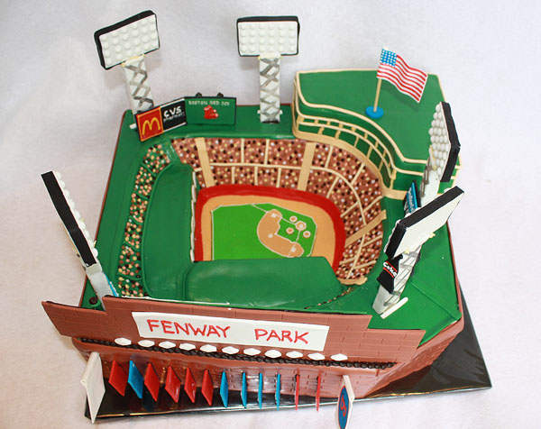 Fenway Park Cake