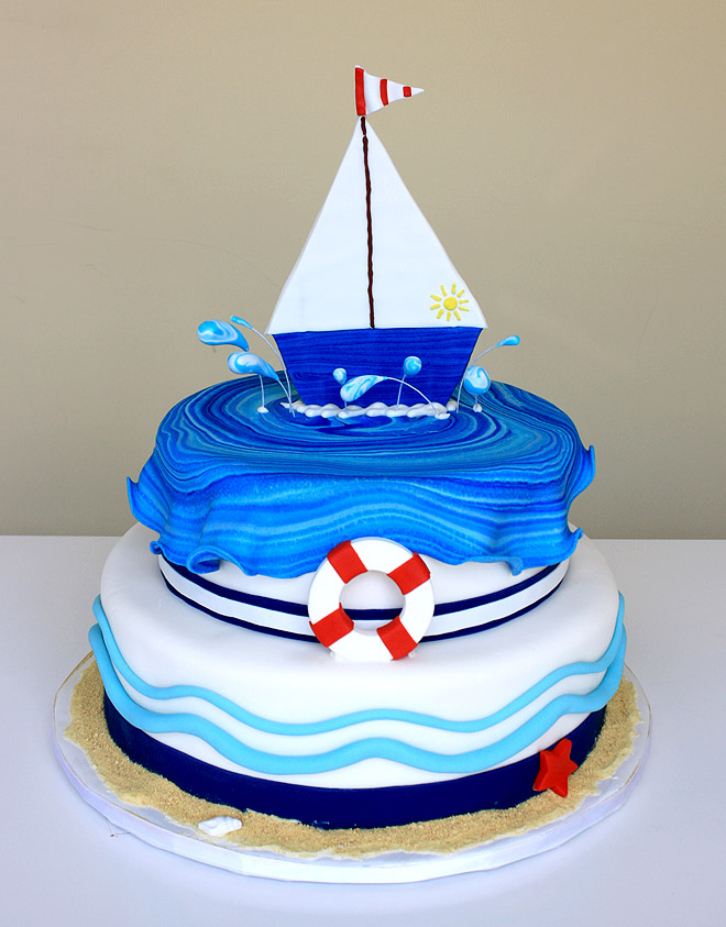 Sailboat Cake