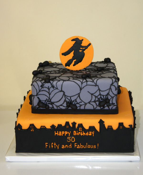 Halloween Birthday Cake