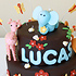 Jungle Friends Cake