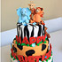 Jungle Friends Cake