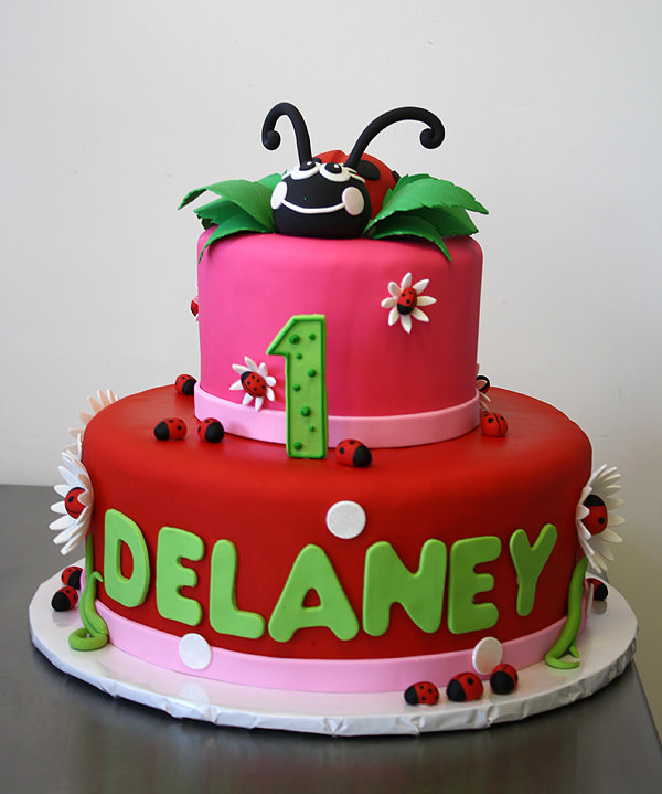 Ladybug cake