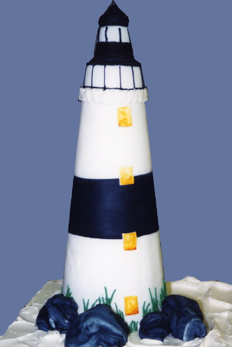 Lighthouse Cake