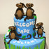 Happy Monkeys Cake