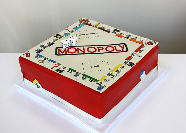 Monopoly Cake