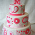 Pink Paisley Cake