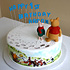 Pooh and Friends Cake