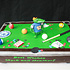 Pool Table Cake