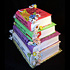 Stack of Books Cake