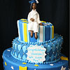 Topsy Turvy Graduation Cake
