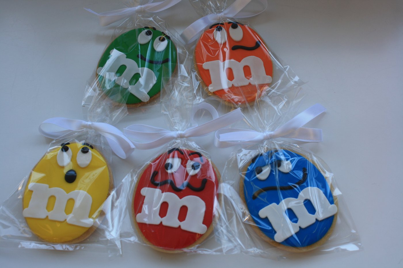 M&M character cookies